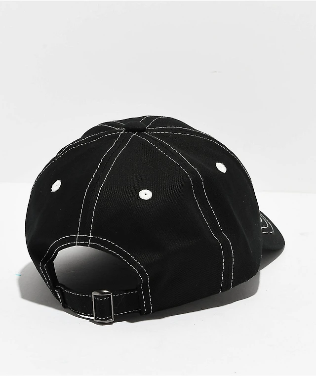 Lurking Class by Sketchy Tank Lurker Black Strapback Hat