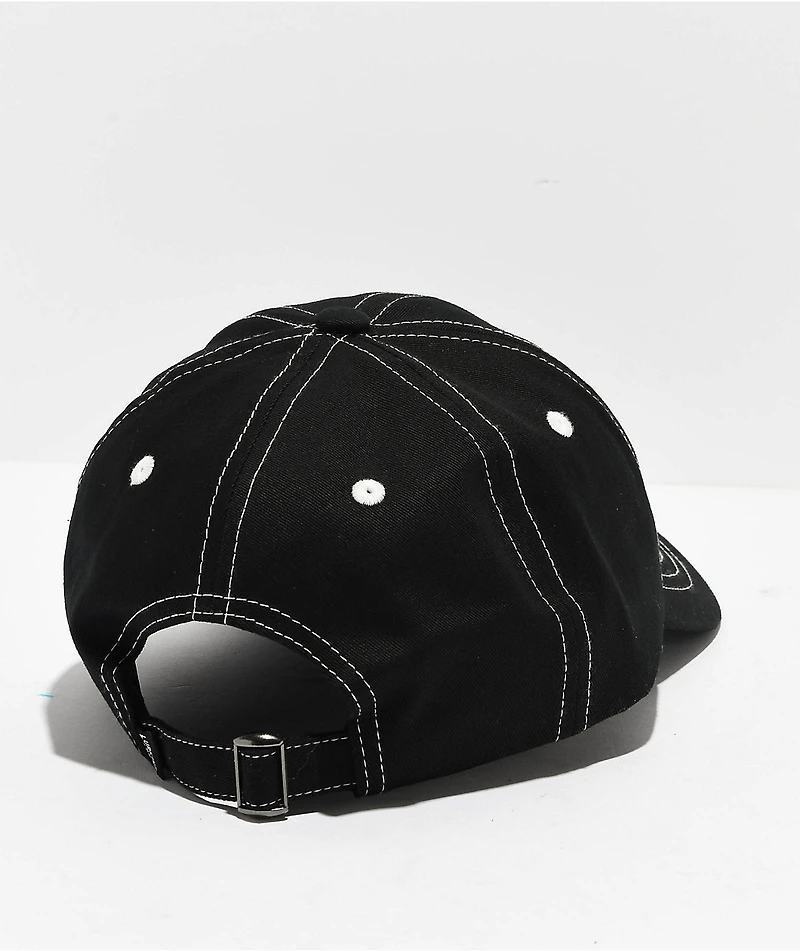Lurking Class by Sketchy Tank Lurker Black Strapback Hat