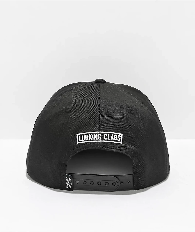 Lurking Class by Sketchy Tank Lurker Box Black Snapback Hat