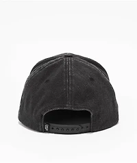 Lurking Class by Sketchy Tank Lurker Logo Black Wash Denim Snapback Hat
