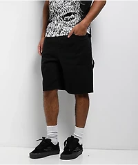 Lurking Class by Sketchy Tank Lurker Wash Black Denim Shorts