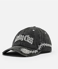 Lurking Class by Sketchy Tank Maced Black Wash Strapback Hat