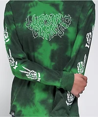 Lurking Class by Sketchy Tank Matrix Peace Green Tie Dye Long Sleeve T-Shirt