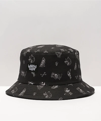 Lurking Class by Sketchy Tank Mixed Black Bucket Hat
