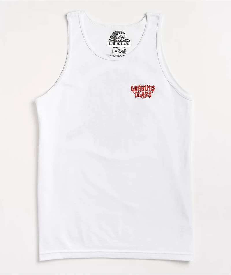 Lurking Class by Sketchy Tank Namakubi White Top