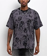 Lurking Class by Sketchy Tank Neptune Grey T-Shirt