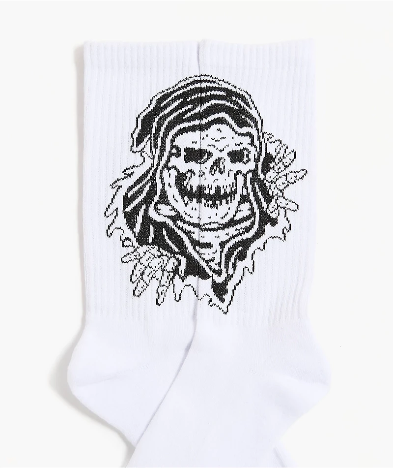 Lurking Class by Sketchy Tank Nice Day White Crew Socks
