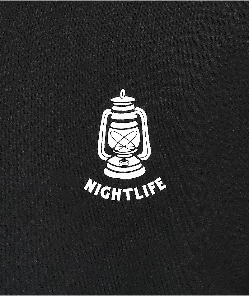 Lurking Class by Sketchy Tank Nightlife Black T-Shirt