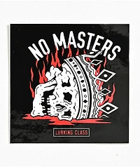Lurking Class by Sketchy Tank No Masters Black Sticker