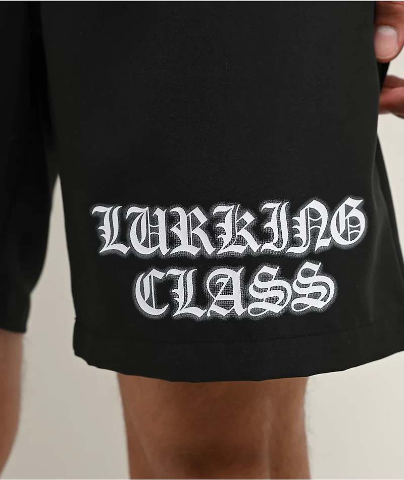 Lurking Class by Sketchy Tank Pale Horse Black Board Shorts