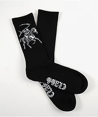 Lurking Class by Sketchy Tank Pale Horse Black Crew Socks