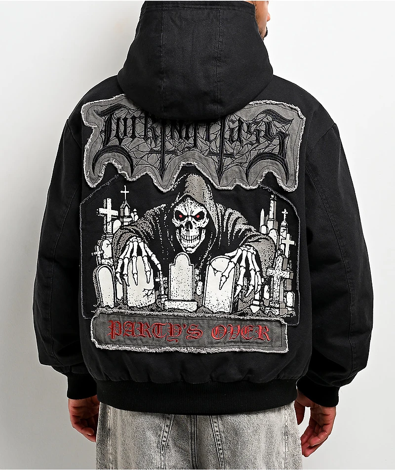 Lurking Class by Sketchy Tank Party's Over Black Work Jacket