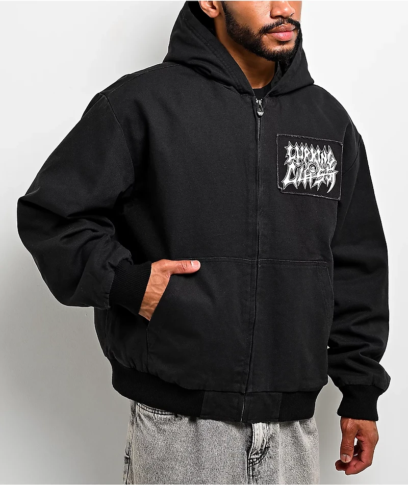 Lurking Class by Sketchy Tank Party's Over Black Work Jacket