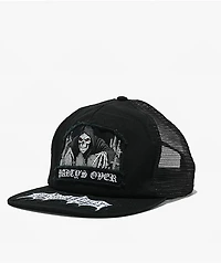 Lurking Class by Sketchy Tank Partys Over Black Trucker Hat