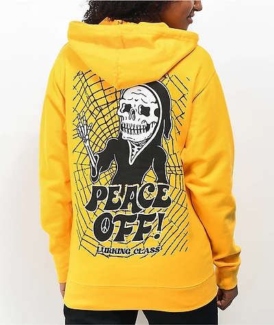 Lurking Class by Sketchy Tank Peace Off Yellow Hoodie