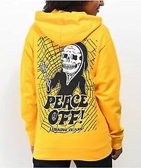 Lurking Class by Sketchy Tank Peace Off Yellow Hoodie