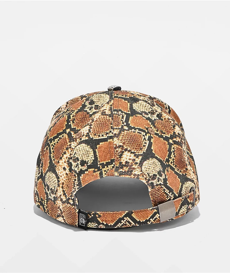 Lurking Class by Sketchy Tank Python Metal Strapback Hat