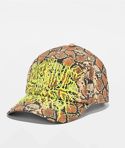 Lurking Class by Sketchy Tank Python Metal Strapback Hat
