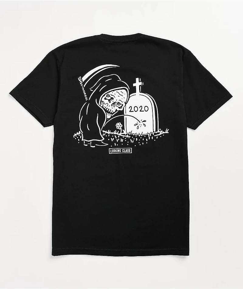 Lurking Class by Sketchy Tank Rest Piss 2020 Black T-Shirt