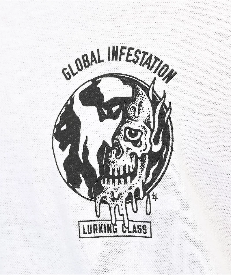 Lurking Class by Sketchy Tank Rotten White T-Shirt