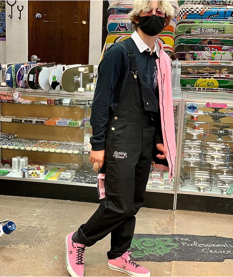 Lurking Class by Sketchy Tank Script Black Overalls