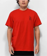 Lurking Class by Sketchy Tank See You Hell Red T-Shirt