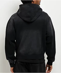 Lurking Class by Sketchy Tank Sigil Black Wash Zip Hoodie