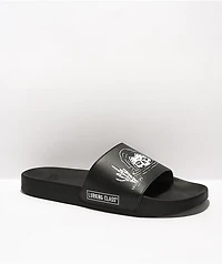 Lurking Class by Sketchy Tank Sinking Black Slide Sandals