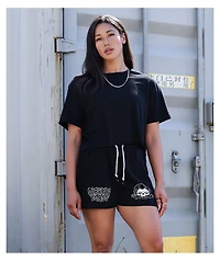 Lurking Class by Sketchy Tank Sinking Black Sweat Shorts