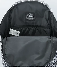 Lurking Class by Sketchy Tank Skulls Black & White Backpack