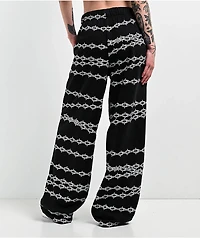 Lurking Class by Sketchy Tank Spiked Chain Black Sweatpants