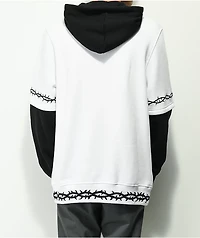 Lurking Class by Sketchy Tank Stallion Black & White Hoodie