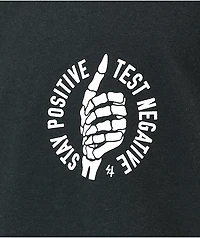 Lurking Class by Sketchy Tank Stay Positive 22 Black Top