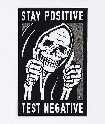 Lurking Class by Sketchy Tank Stay Positive Sticker
