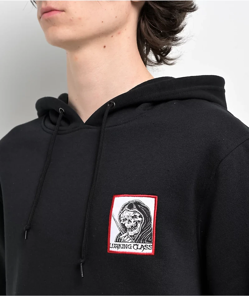 Lurking Class by Sketchy Tank Stay Sharp Black Hoodie