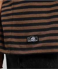 Lurking Class by Sketchy Tank Stay Sharp Brown & Black T-Shirt