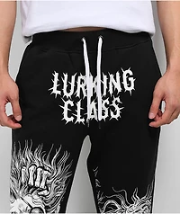 Lurking Class by Sketchy Tank Stikker Bad Friend Black Sweatpants