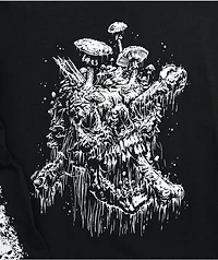 Lurking Class by Sketchy Tank Stikker Fun Guy Long Sleeve Black T-Shirt