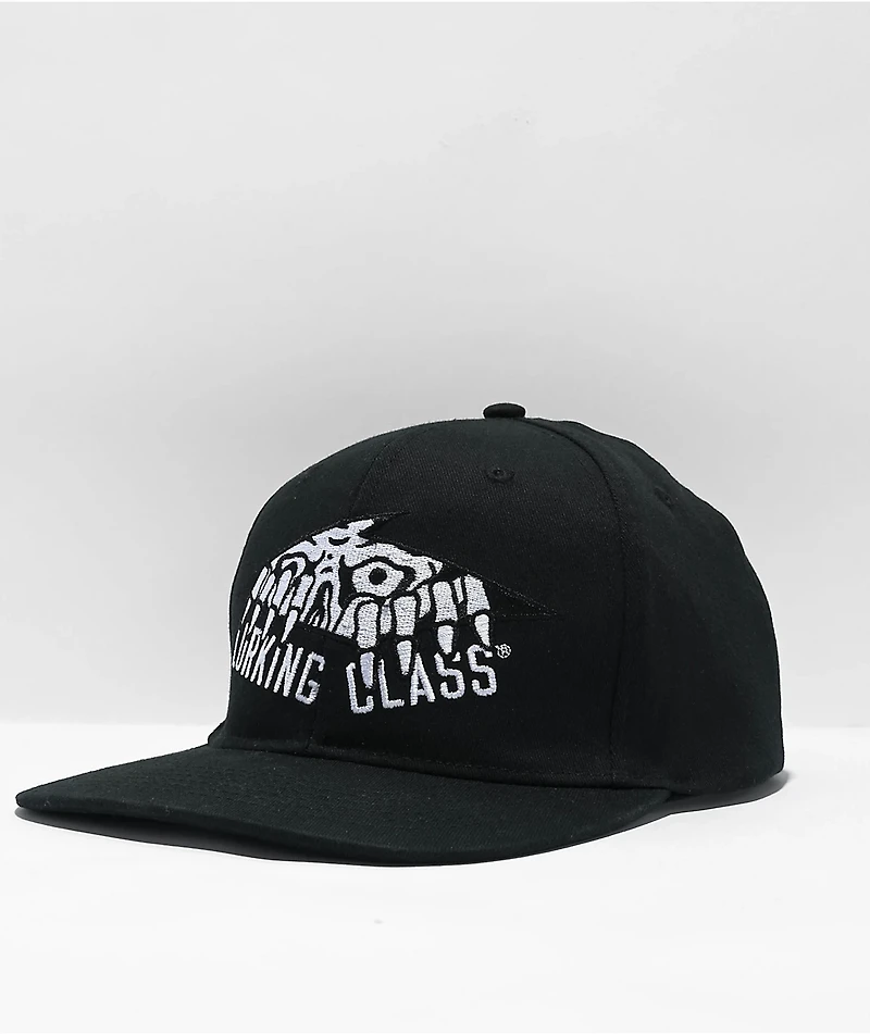 Lurking Class by Sketchy Tank Terror Eyes Black Snapback Hat