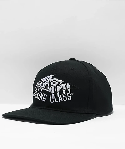 Lurking Class by Sketchy Tank Terror Eyes Black Snapback Hat