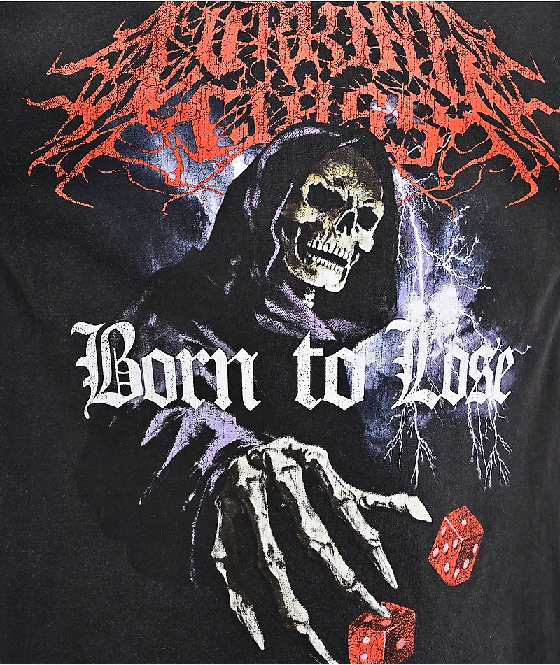 Lurking Class by Sketchy Tank The Gambler Black T-Shirt