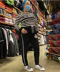 Lurking Class by Sketchy Tank Thorns Black Jogger Sweatpants