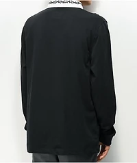 Lurking Class by Sketchy Tank Thorns Black Long Sleeve Polo Shirt