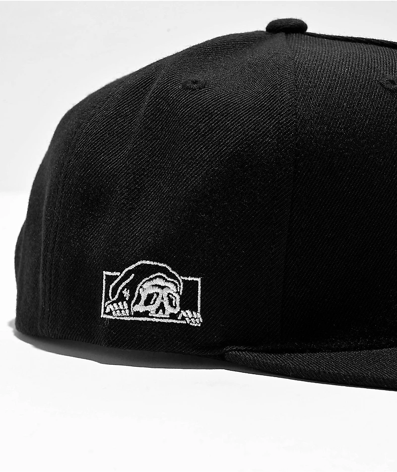 Lurking Class by Sketchy Tank Tire Black Snapback Hat