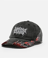 Lurking Class by Sketchy Tank To Hell Black Wash Strapback Hat