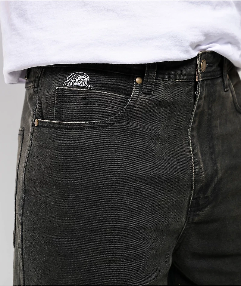 Lurking Class by Sketchy Tank Tomb Black Denim Shorts