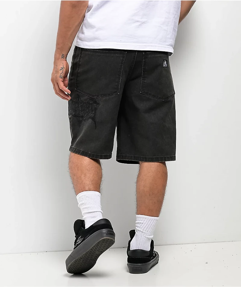 Lurking Class by Sketchy Tank Tomb Black Denim Shorts
