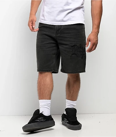 Lurking Class by Sketchy Tank Tomb Black Denim Shorts