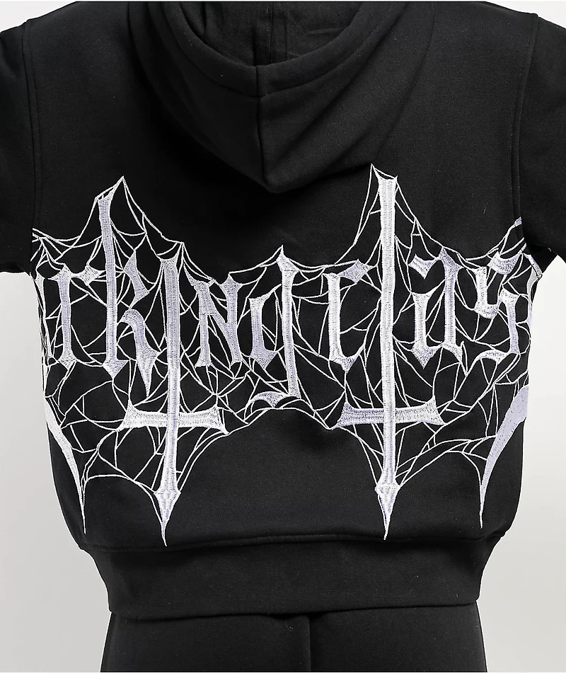 Lurking Class by Sketchy Tank Tomb Black Hoodie