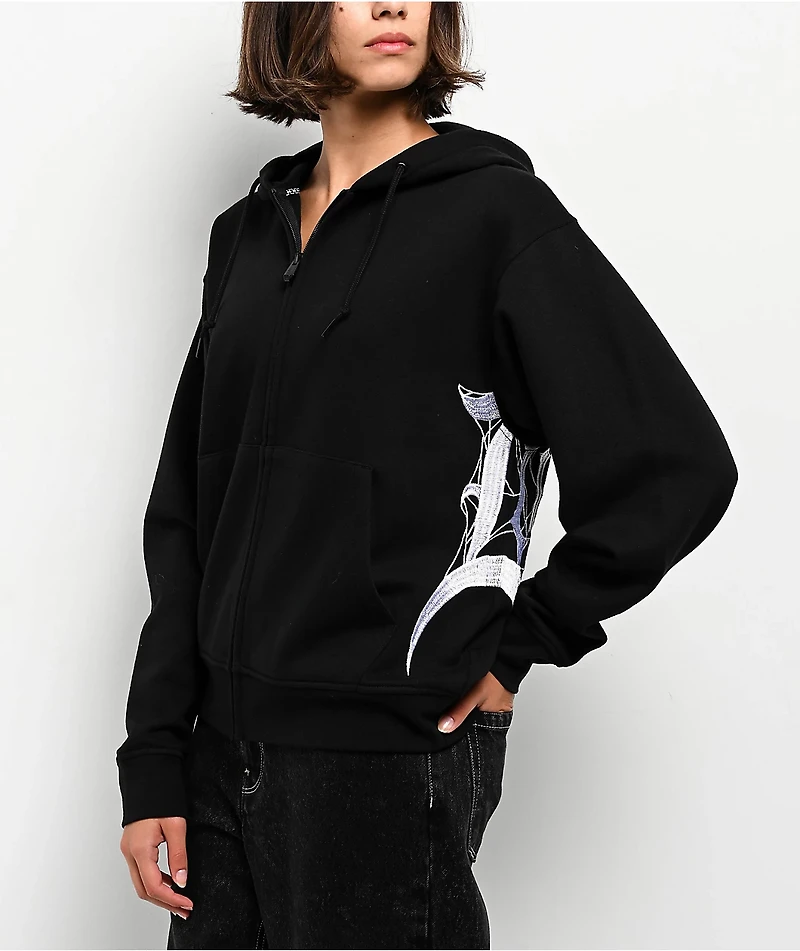Lurking Class by Sketchy Tank Tomb Black Hoodie